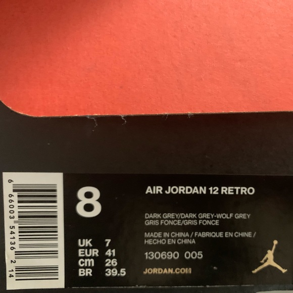 Wolf grey 12s - Picture 4 of 4